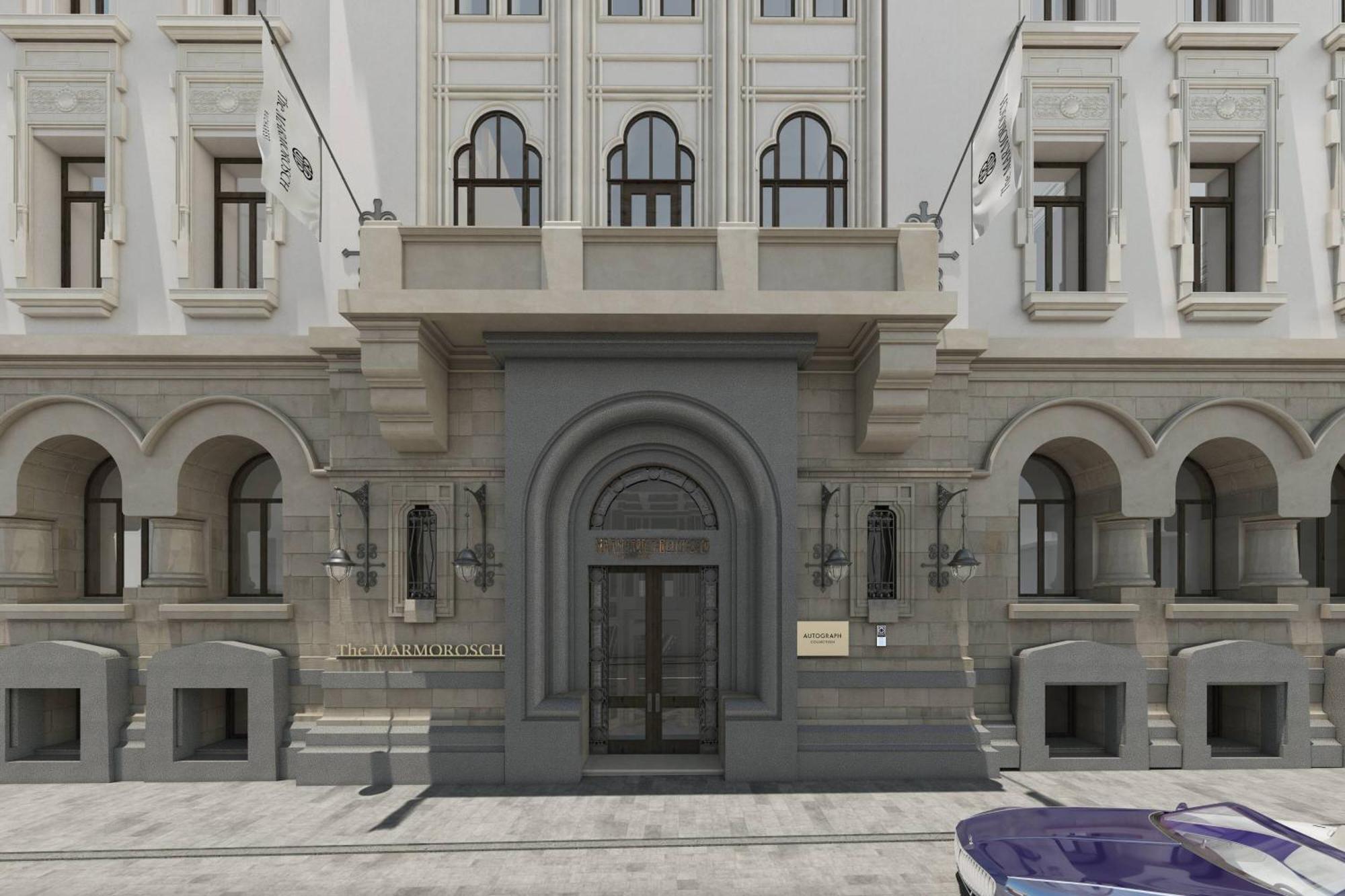 Hotel The Marmorosch Bucharest, Autograph Collection Exteriér fotografie The entrance of the museum