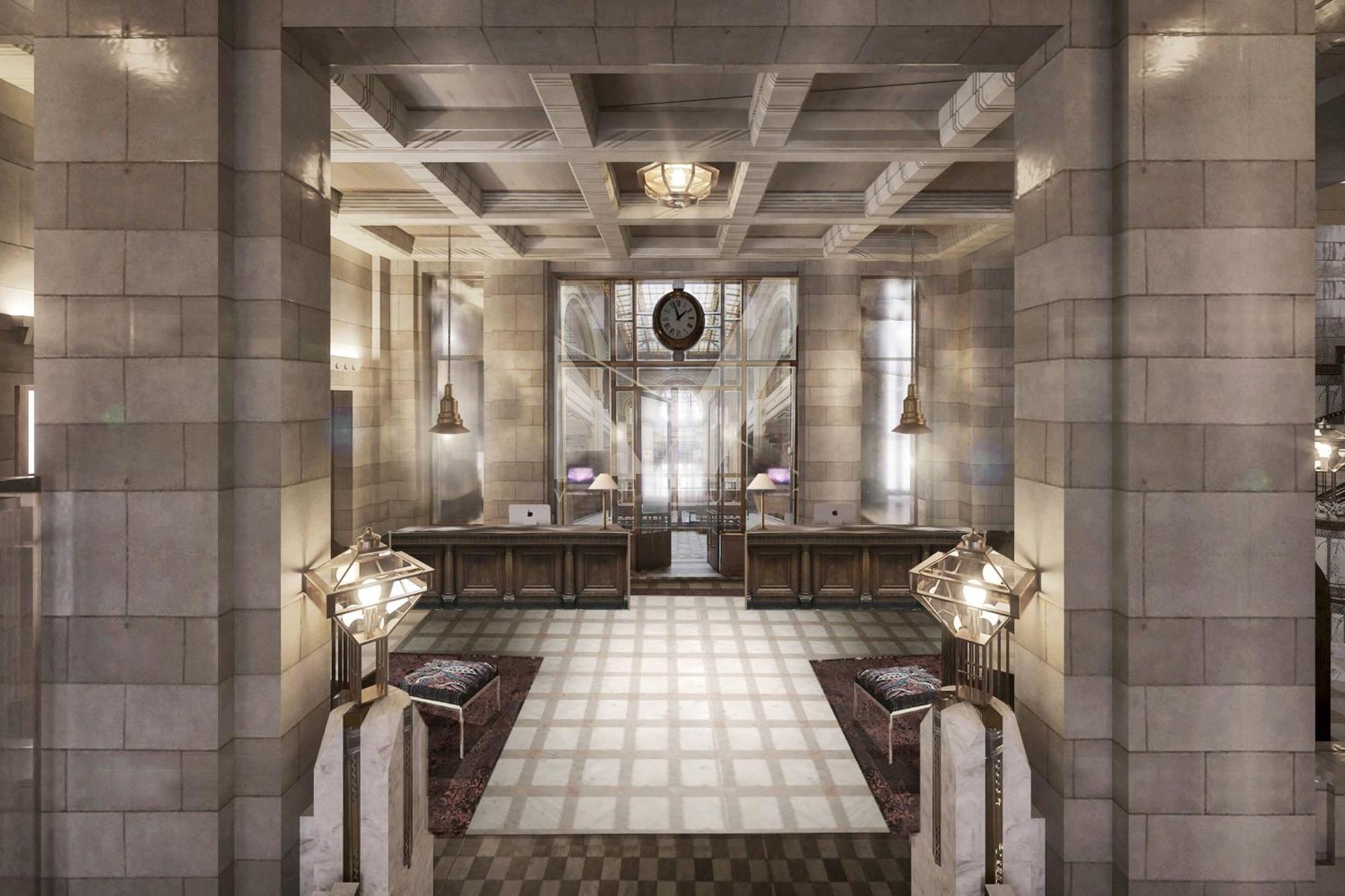 Hotel The Marmorosch Bucharest, Autograph Collection Exteriér fotografie The interior of the station