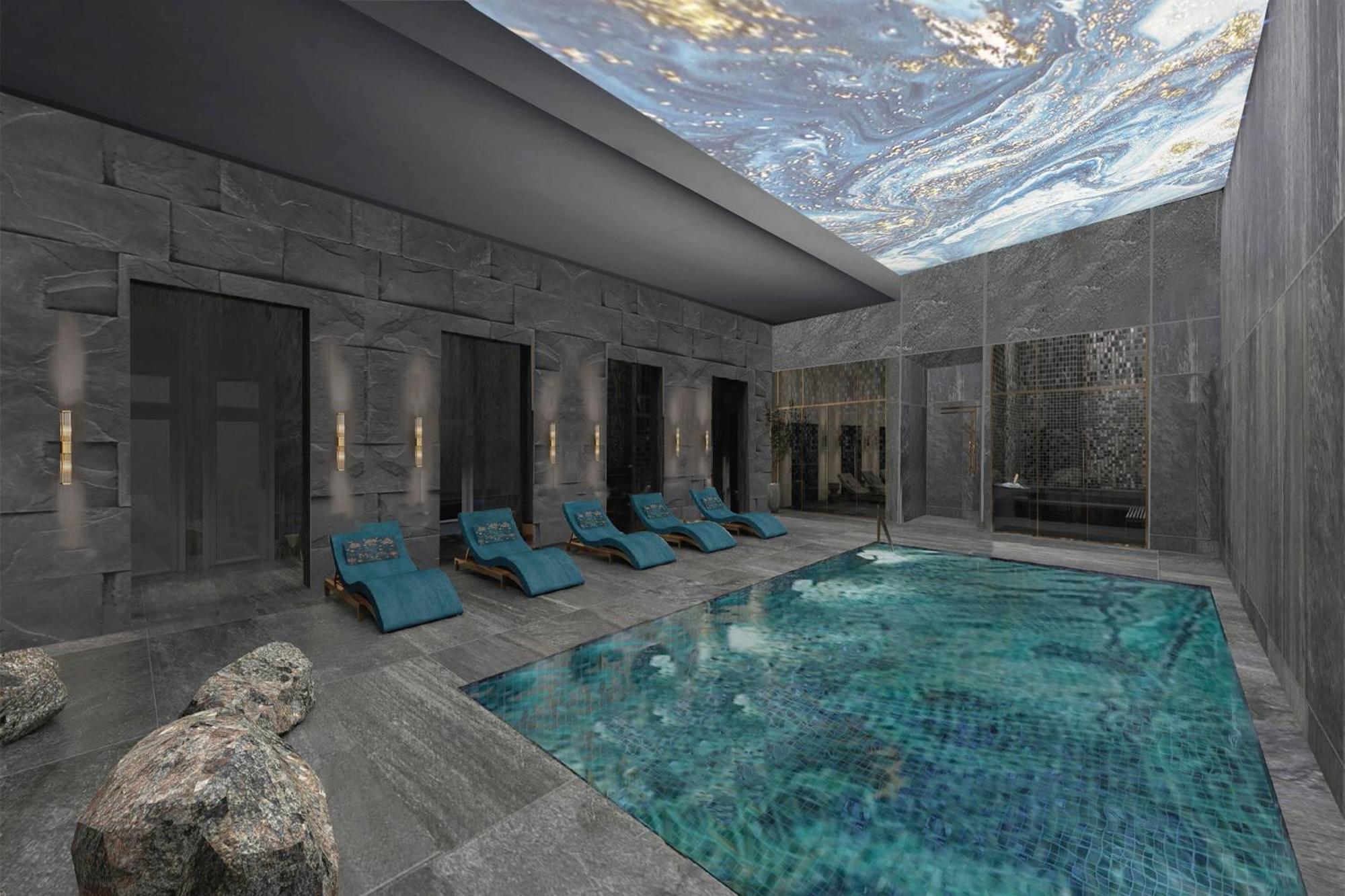 Hotel The Marmorosch Bucharest, Autograph Collection Exteriér fotografie Spa at The Ritz-Carlton, Maldives, Fari Resort