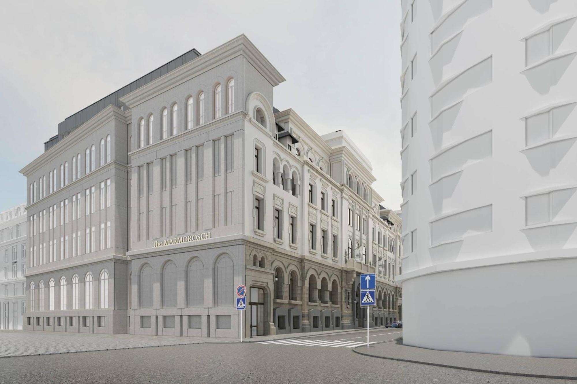 Hotel The Marmorosch Bucharest, Autograph Collection Exteriér fotografie The proposed hotel
