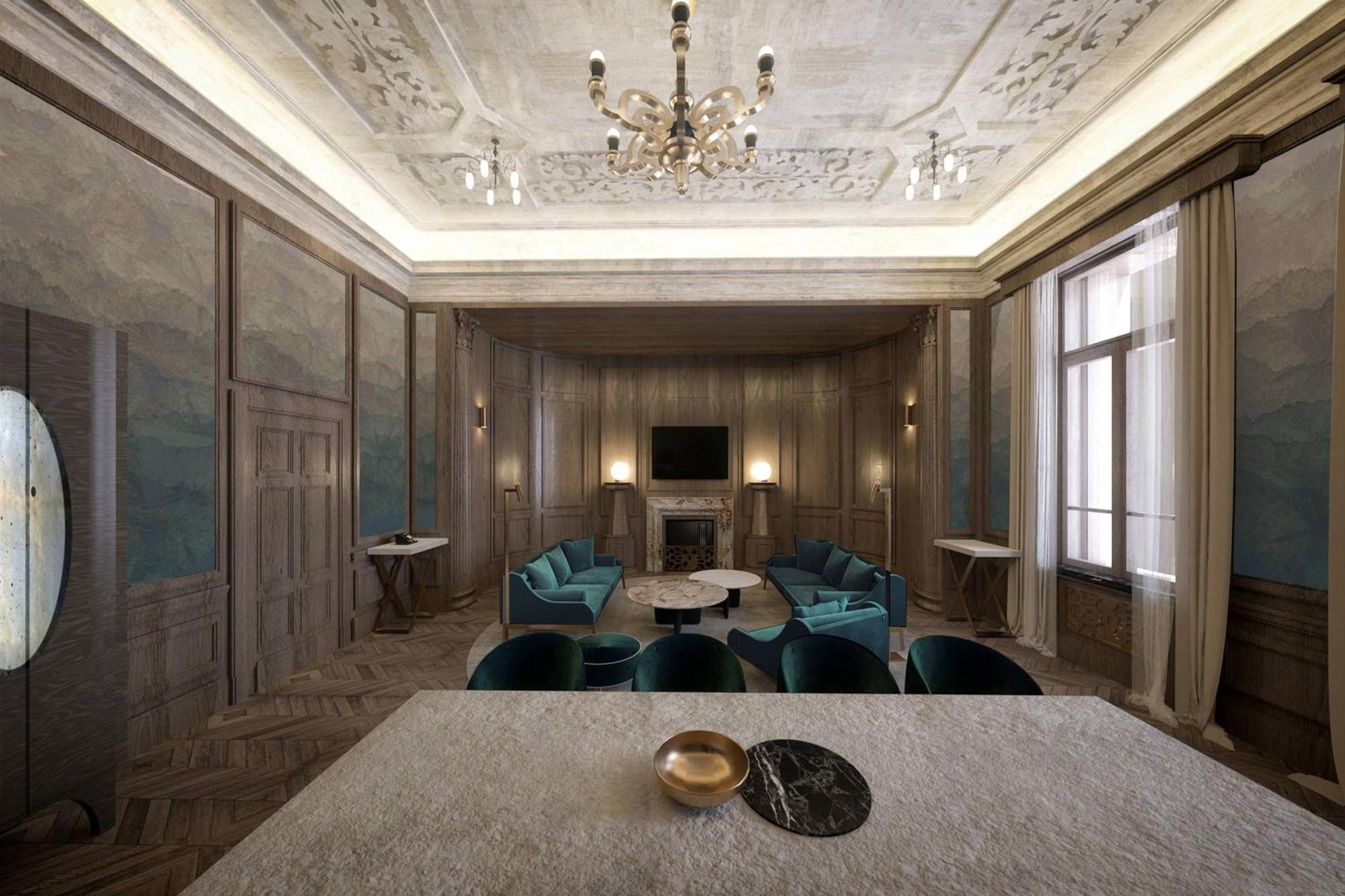 Hotel The Marmorosch Bucharest, Autograph Collection Exteriér fotografie The interior of the hotel