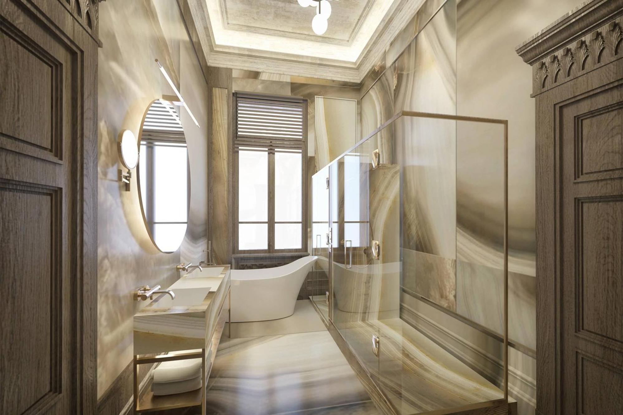 Hotel The Marmorosch Bucharest, Autograph Collection Exteriér fotografie Bathroom