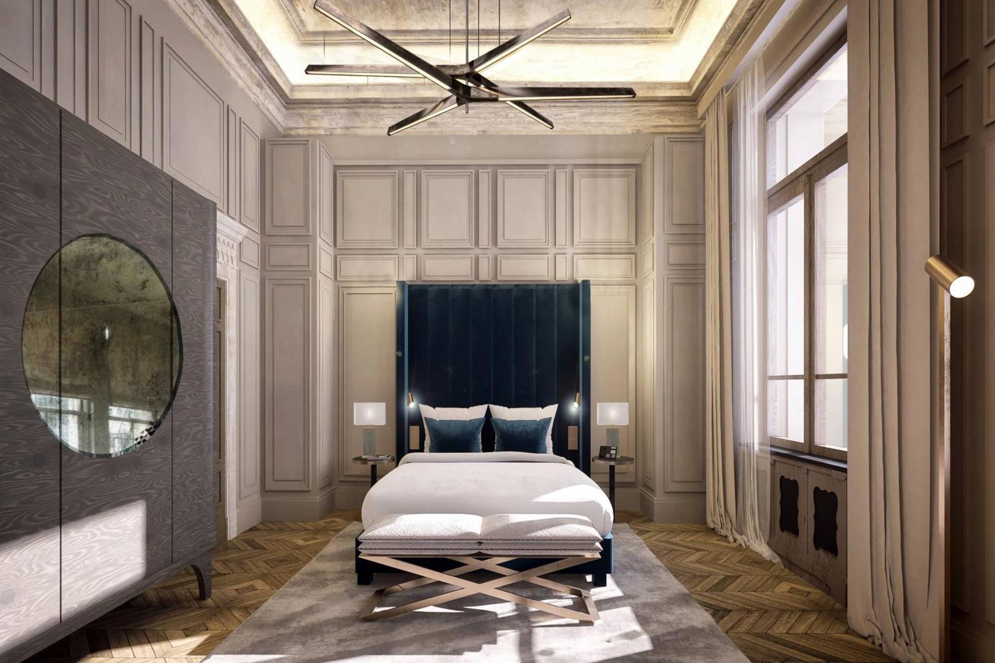 Hotel The Marmorosch Bucharest, Autograph Collection Exteriér fotografie The bedroom of the 1920s apartment