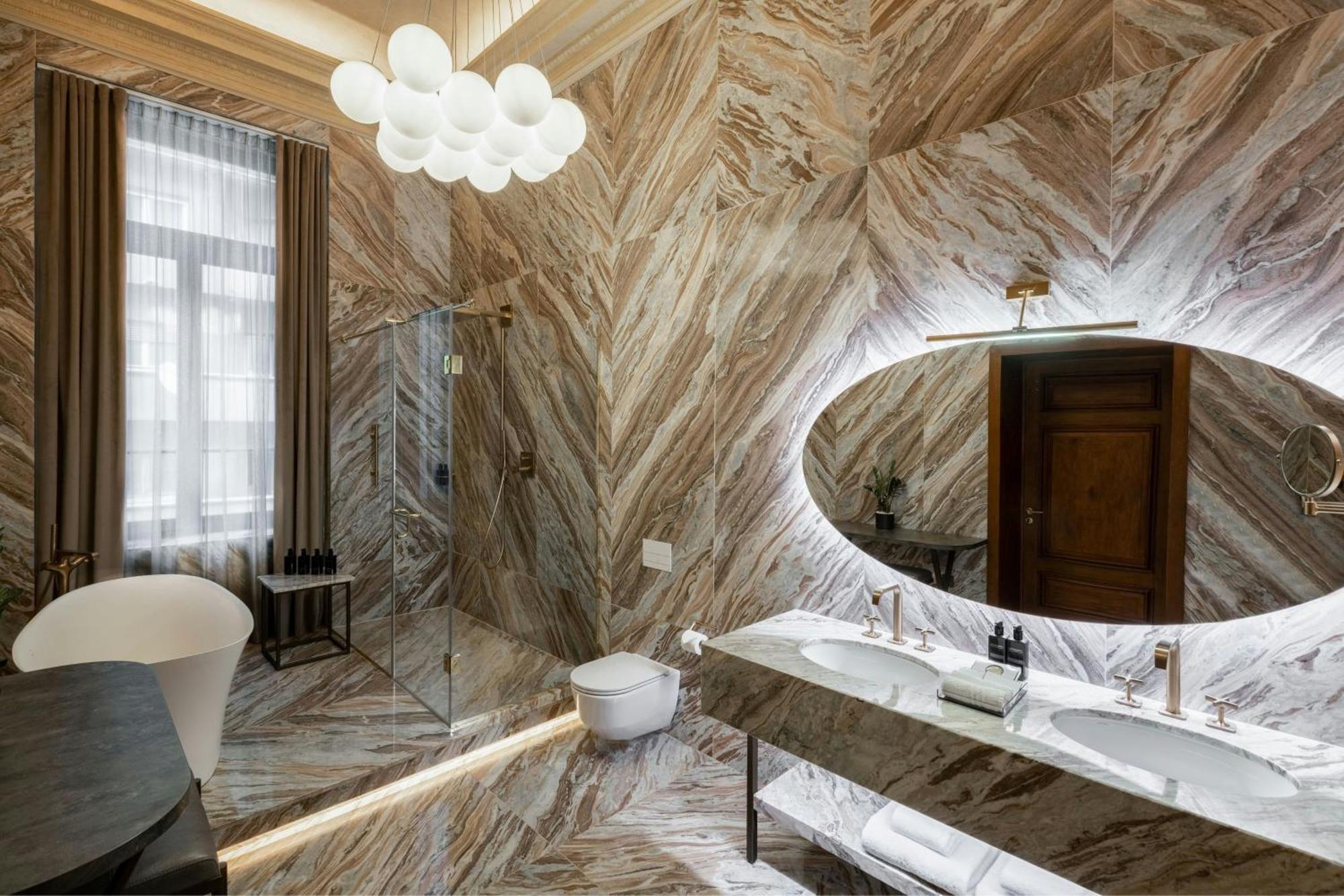 Hotel The Marmorosch Bucharest, Autograph Collection Exteriér fotografie Bathroom